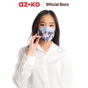 AZKO Ataru Kyou Masker Pelindung 4 Lapis Kf94 Camo - Biru Muda