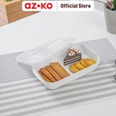 AZKO Ataru 800 Ml Crisper Wadah Makanan - Putih