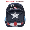 AZKO Marvel Tas Sekolah Anak Captain America Hardshell