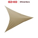 AZKO Soleil 5 Mtr Kanopi Taman Triangle - Cokelat Tan
