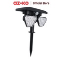 AZKO Krisbow Zura Lampu Sorot Taman Double Solar 4 Watt 6500k