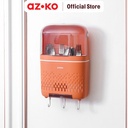 AZKO Stora Tempat Alat Makan - Orange