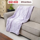 AZKO Sleeplite 150X200 cm Selimut Polyester Summer Solid - Ungu Lilac