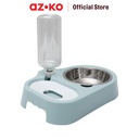 AZKO Paws N Tail Dispenser Makanan Hewan - Biru