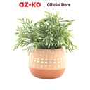 AZKO Arthome 22.8 Cm Bunga Artifisial Syzygium Dengan Pot - Hijau