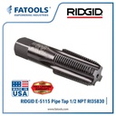 RIDGID 35830 E5115 Pipe Tap 1/2" NPT Hand Tap Pipa Drat Ulir Snai