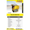 TIGON MESIN PEMADAT ASPAL DAN TANAH | ROLLER COMPACTOR
