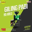 Mesin Giling Padi Mini Portable Mahkota KD-400 Original