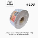 TJAP MATA / CAP MATA Amplas Kain 4" Roll Putih 50 MTR "PRO", dengan Lapisan Anti Statis(#100)