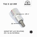 TJAP MATA / CAP MATA Socket Bit 1/2" DR Star T45 x 55 MM