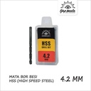 TJAP MATA Mata Bor Besi / Drill Bits HSS (Ukuran Khusus) 4.2 MM