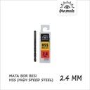 TJAP MATA Mata Bor Besi / Drill Bits HSS (Ukuran Khusus) 2.4 MM