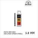TJAP MATA Mata Bor Besi / Drill Bits HSS (Size Khusus) 1.8 MM
