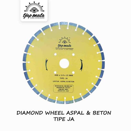 TJAP MATA  / CAP MATA Diamond Wheel  Aspal & Beton (Tipe - JA) 16"