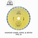 TJAP MATA  / CAP MATA Diamond Wheel  Aspal & Beton (Tipe - JA) 16"