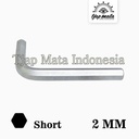 TJAP MATA / CAP MATA Kunci L SNCM - Hexagonal Short
