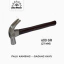 TJAP MATA / CAP MATA Palu Kambing Gagang Kayu 27 MM - 600 gr
