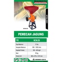 Mesin Pemecah Jagung Mahkota MCM 250 Original Bergaransi Resmi