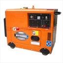 mesin genset generator diesel silent 7500 es 5500 watt