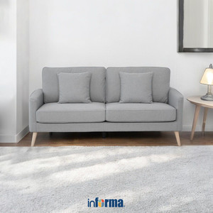Informa Nordia Alamo Sofa Tempat Duduk Empuk Sofa Ruang Tamu Furniture Indoor Rumah Fabric Couch