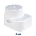 Informa Bangku Pijak Collapsible - Abu-Abu Step Stool Bangku Lipat Mini Anti Slip Kursi Pijakan Serbaguna