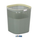 Informa 9 ltr Flo Tempat Sampah Tanpa Tutup - Hijau Tong Sampah Wadah Pembuangan Alat Kebersihan Indoor Trash Bin