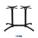 Informa 50X95 cm Henzel Kaki Meja X-2 Table Base Part Rangka Kaki Meja Tiang Penyangga Meja