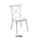 Informa Egana Kursi - Putih Multipurpose Chair Kursi Makan Cafe Restoran Tempat Duduk Serbaguna Balcony Chair Furnitur Rumah