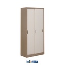 Informa Kiev Lemari Arsip Kantor Metal Slide - Cokelat Muda Lemari Kabinet Office Cabinet Penyimpanan Indoor Furniture Kantor Sekolah