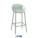 Informa Frill Kursi Bar Bar Stool Kursi Kafe Bartending Dengan Sandaran Furniture Ruang Makan