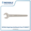FATOOLS SGOE27 Single Open End Wrench 27mm Kunci Pas Single DIN 894