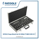 FATOOLS Torque Wrench Set 200Nm Open End and Ring Insert GMH14200-20 GM320-20