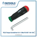 FELO FO-007-144-100 Torque Screwdriver 0.6 ~ 1.5 Nm Gagang Obeng Torsi Fatools