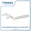 FATOOLS AM-AHW165 ADJUSTABLE HOOK SPANNER SIZE ~ 165mm