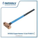 FATOOLS HCO12 COPPER SLEDGE HAMMER 12 LBS