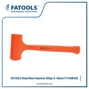 FATOOLS FT-HDB0450 Dead Blow Hammer 1 LBS d. 40mm Palu Karet