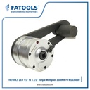 FATOOLS M253500D Torque Multiplier 25:1 3500 Nm 1/2" to 1.1/2" Torsi