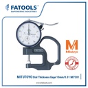 MITUTOYO 7301 Dial Thickness Gauge 10mm/0.01 Ukur Ketebalan