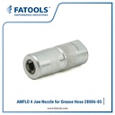 AMFLO 28006-05 4 Jaw Nozzle for Grease Hose Fatools Oil Valve