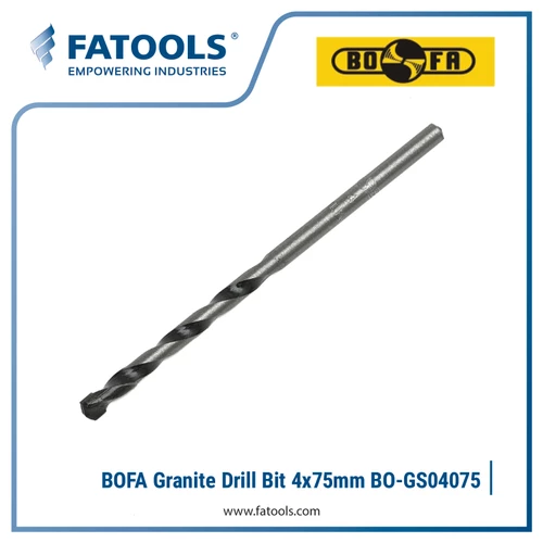 BOFA BO-GS04075 Granite Drill 4mm X 75 Mata Bor Granit FATOOLS