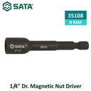 Adaptor 35108 1/4" Dr. Magnetic Nut Driver 8mm Sata Tools