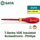Obeng Listrik PH 3 x 150 mm (Germany) 61214 VDE Screwdriver Sata Tools