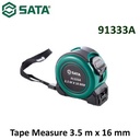 Meteran 3,5 Meter x 16 mm Sata 91333A Tape Measure 3,5m x 16mm Sata Tools