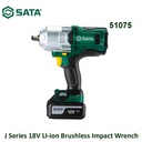 Mesin Bor 51075 - J Series 18V LI-ion Brushless Impact Wrench Sata Tools