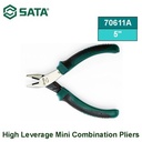 Tang Potong Mini 5" / 125 mm 70611A High Leverage Mini Combination Pliers Sata
