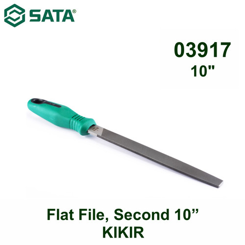 Kikir Besi Rata 10" 03917 Flat File, Second 10" Sata Tools