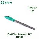 Kikir Besi Rata 10" 03917 Flat File, Second 10" Sata Tools