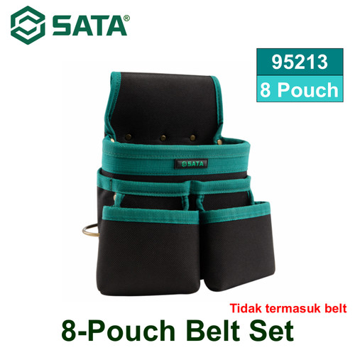 Tas Perkakas 8 Kantong 95213 SATA 8-Pouch Belt Set