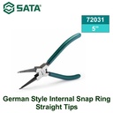 Tang Snap Ring Plier Internal Straight 5" D 10 - 22 72031 German Style Sata Tool