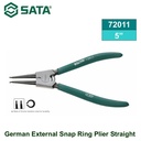 Tang Snap Ring Plier External Open Straight 5" D 10-22 mm 72011 Germany Type Sata
